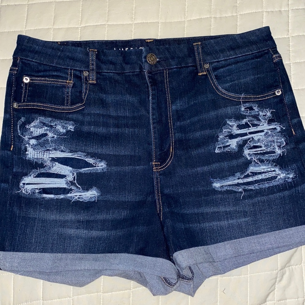 High Rise Jean Shorts 💙